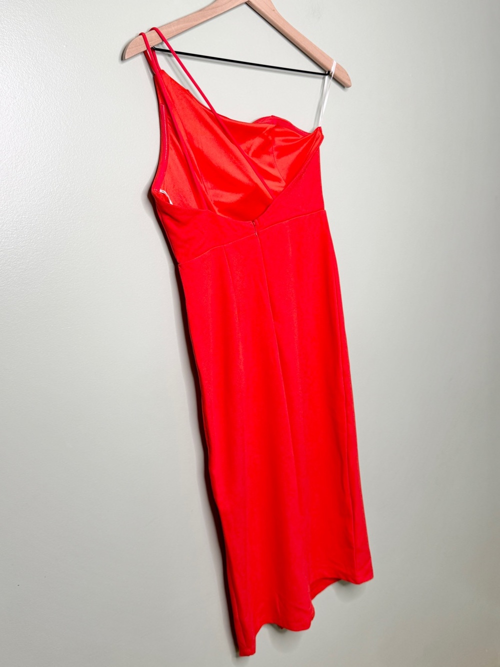 NWT Hello Molly Enter Stage Left‎ Midi Dress in Orange Prom Women’s Size 6 - Picture 8 of 12
